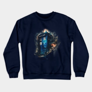 The Tardis Crewneck Sweatshirt